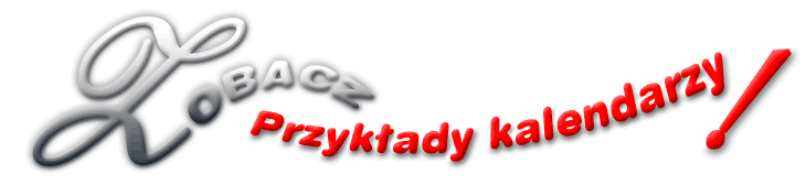 Promocja kalendarzy personalizowanych na 2013 rok
